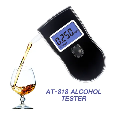 Professional alcohol tester - breath test - LCD displayBar supply