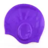 Silicone swimming cap - long hair & ears protectionSwimming