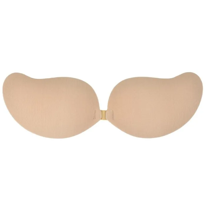 Soutien-gorge adhésif avec poussoir - sans soudure - fermeture avant