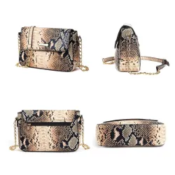 Forme de peau de serpent - petit sac à bandoulière