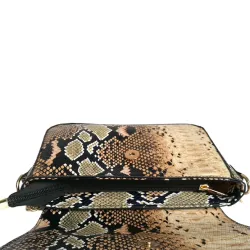 Forme de peau de serpent - petit sac à bandoulière
