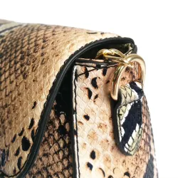 Forme de peau de serpent - petit sac à bandoulière