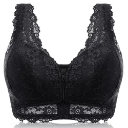 Soutien-gorge avec fermeture à glissière avant - sans couture