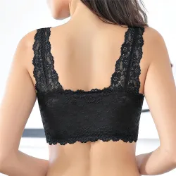 Soutien-gorge avec fermeture à glissière avant - sans couture
