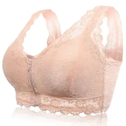 Soutien-gorge avec fermeture à glissière avant - sans couture