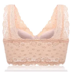 Soutien-gorge avec fermeture à glissière avant - sans couture