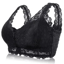 Soutien-gorge avec fermeture à glissière avant - sans couture