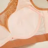 Soutien-gorge en dentelle solide avec poussée - grande taille