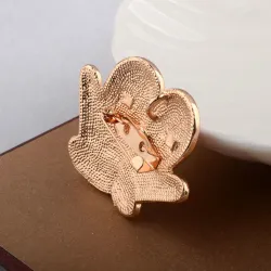 Gants de Noël - broche de cristal