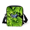 Animaux dans les feuilles - petit sac de crossbody