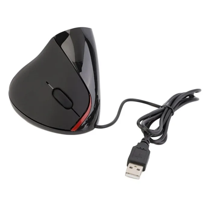 souris optique verticale - câble USB - 2400DPI - 2.4GH - ergonomie