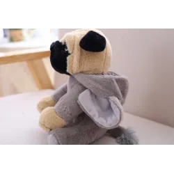 Chien chiot doux - peluche jouet 20cm