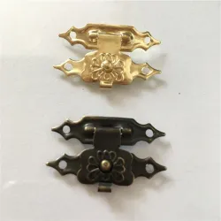Antique fer - meuble cadenas - serrure 30 * 18mm 10 pièces