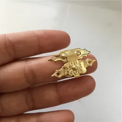 Antique fer - meuble cadenas - serrure 30 * 18mm 10 pièces
