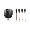 Chacune E520 E520S RC Drone Quadcopter - 4 sur 1 chargeur USB - boîte de charge - Câble adaptateur Android