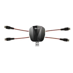 Chacune E520 E520S RC Drone Quadcopter - 4 sur 1 chargeur USB - boîte de charge - Câble adaptateur Android