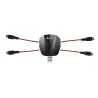 Chacune E520 E520S RC Drone Quadcopter - 4 sur 1 chargeur USB - boîte de charge - Câble adaptateur Android