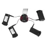 Chacune E520 E520S RC Drone Quadcopter - 4 sur 1 chargeur USB - boîte de charge - Câble adaptateur Android