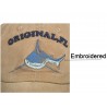 Vintage original Shark - embroidery cotton baseball cap - unisexHats & Caps