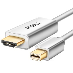Mini DisplayPort DP à adaptateur HDMI - câble pour Apple Macbook Pro Air - 1,8m 3m