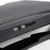 H1 3 modes - 3 ventilateurs - 2 USB - pad de refroidissement pour ordinateur portable - stand