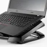 H1 3 modes - 3 ventilateurs - 2 USB - pad de refroidissement pour ordinateur portable - stand