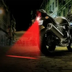 Lampe de brouillard laser de moto - feu arrière
