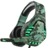 Casque de jeu 3,5mm - écouteurs avec microphone & lumière Led