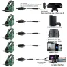 Casque de jeu 3,5mm - écouteurs avec microphone & lumière Led