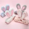 Bande-tête souple avec oreilles de lapin