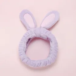 Bande-tête souple avec oreilles de lapin
