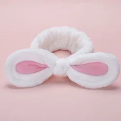 Bande-tête souple avec oreilles de lapin