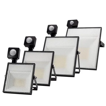 15W 30W 45W 60W / AC220V / SMD2835 LED flood light with adjustable motion sensorFloodlights
