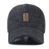Casquette de baseball d'hiver avec rabats d'oreilles