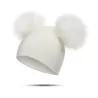 Children's winter hat with fur pom pomHats & caps