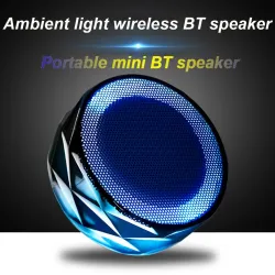 Haut-parleur Bluetooth sans fil avec LED - carte TF support