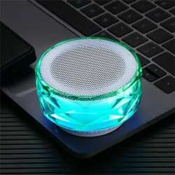 Haut-parleur Bluetooth sans fil avec LED - carte TF support