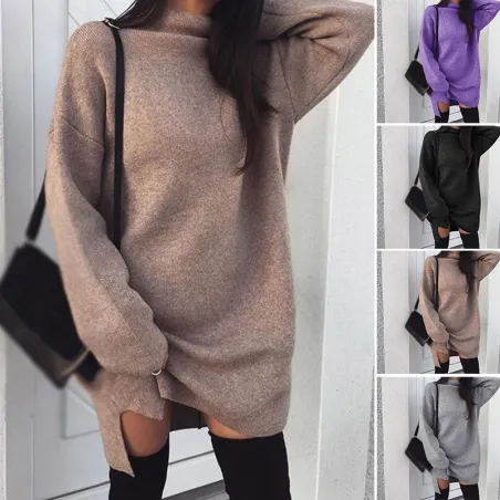 Automne - pull-over - mini robe