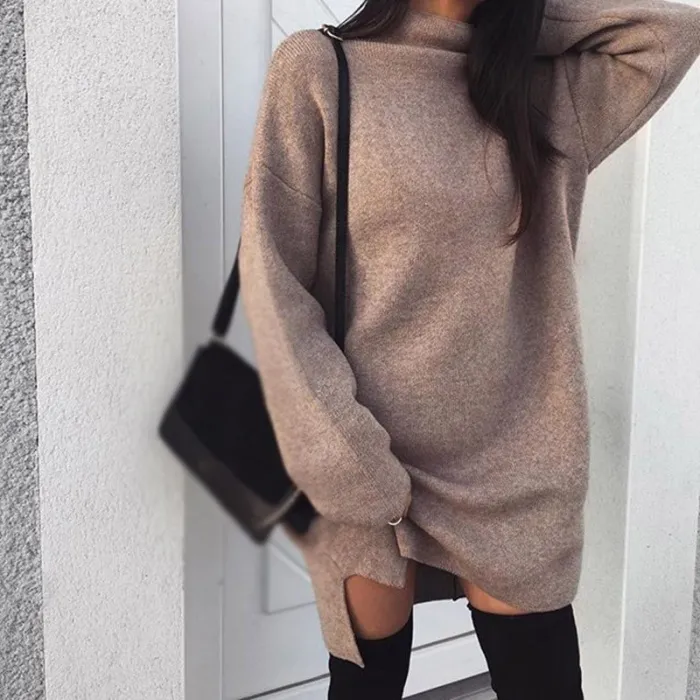 Automne - pull-over - mini robe
