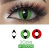 oeil de chat Halloween - lentilles de contact