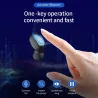 Q67 TWS écouteurs sans fil - 3D stéréo - Bluetooth 5 - microphone - étanche - casque auto