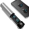 Q67 TWS écouteurs sans fil - 3D stéréo - Bluetooth 5 - microphone - étanche - casque auto