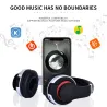 casque sans fil MH7 - casque Bluetooth - pliable - microphone - carte TF