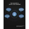 Bluetooth V5.0 - casque d'opération tactile - annulation de bruit - oreillettes doubles sans fil TWS
