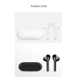 Bluetooth V5.0 - casque d'opération tactile - annulation de bruit - oreillettes doubles sans fil TWS
