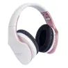 Casques Bluetooth sans fil - annulation de bruit - bass stéréo pliables - écouteurs réglables avec microphone
