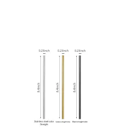 Reusable - stainless steel drinking strawsBar supply