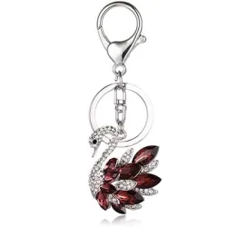Cygne de cristal - porte-clés