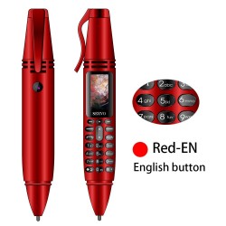 SERVO K07 Mini téléphone portable de 0,96" - Bluetooth - GSM - Dual SIM - caméra - enregistrement - flashlight - stylo