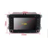 Android 8.0 Quad Core DVD GPS - car radio for Volkswagen VW Skoda Octavia Golf 5 6 Touran Passat B6 Jetta Polo TiguanRadio